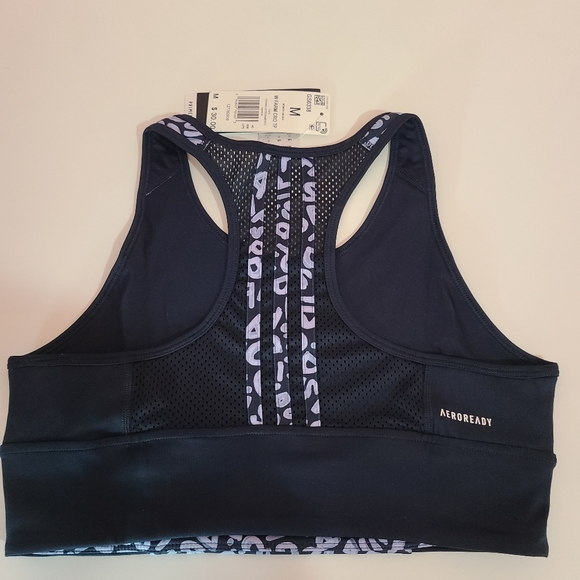 ADIDAS Sports Bra, NWT, size Medium - Picture 3 of 7